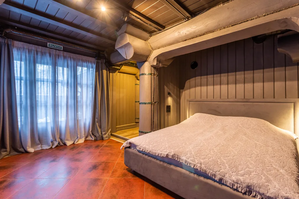 Коттедж Стильный загородный коттедж в стиле лофт — Зеленогорск