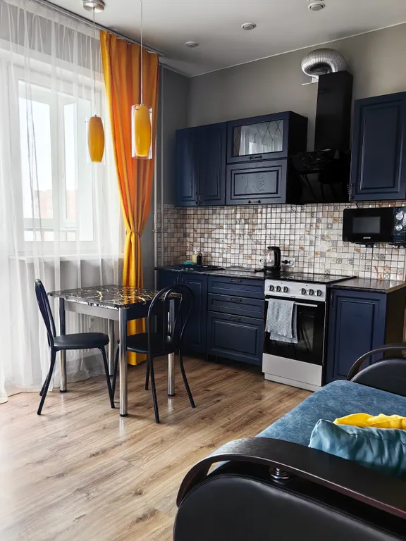 Уютная студия с красивым видом на реку