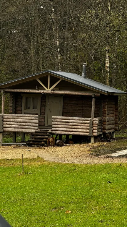 Коттедж Дом в лесу Нарская заимка с баней — Рогово