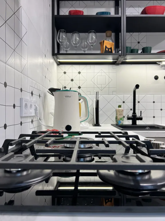 Квартира Квартира с дизайнерским ремонтом недалеко от парка Сокольники — Москва