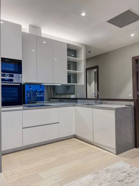 Угловой апартамент в Москва сити