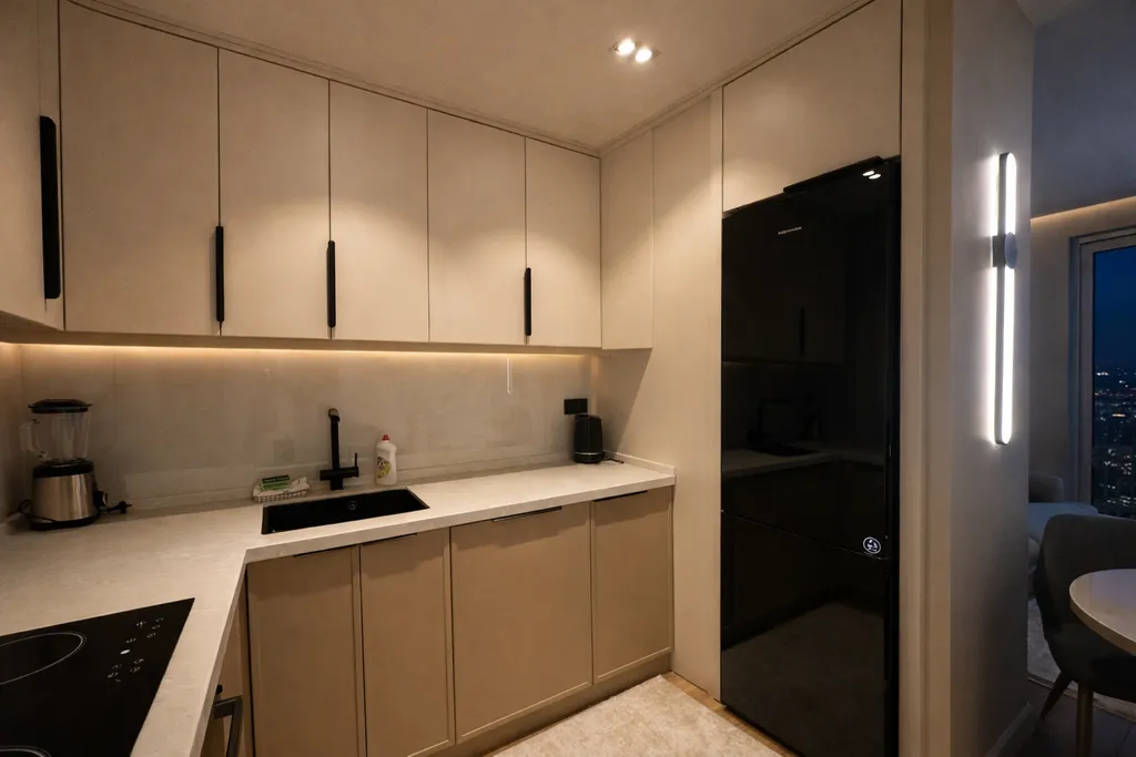 Просторная квартира в современном стиле