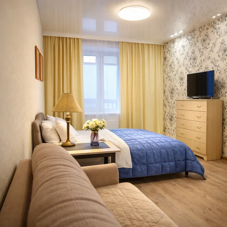 Апартаменты Пятница в мкр. Зелёный город/"Пломбир"/до 6 чел