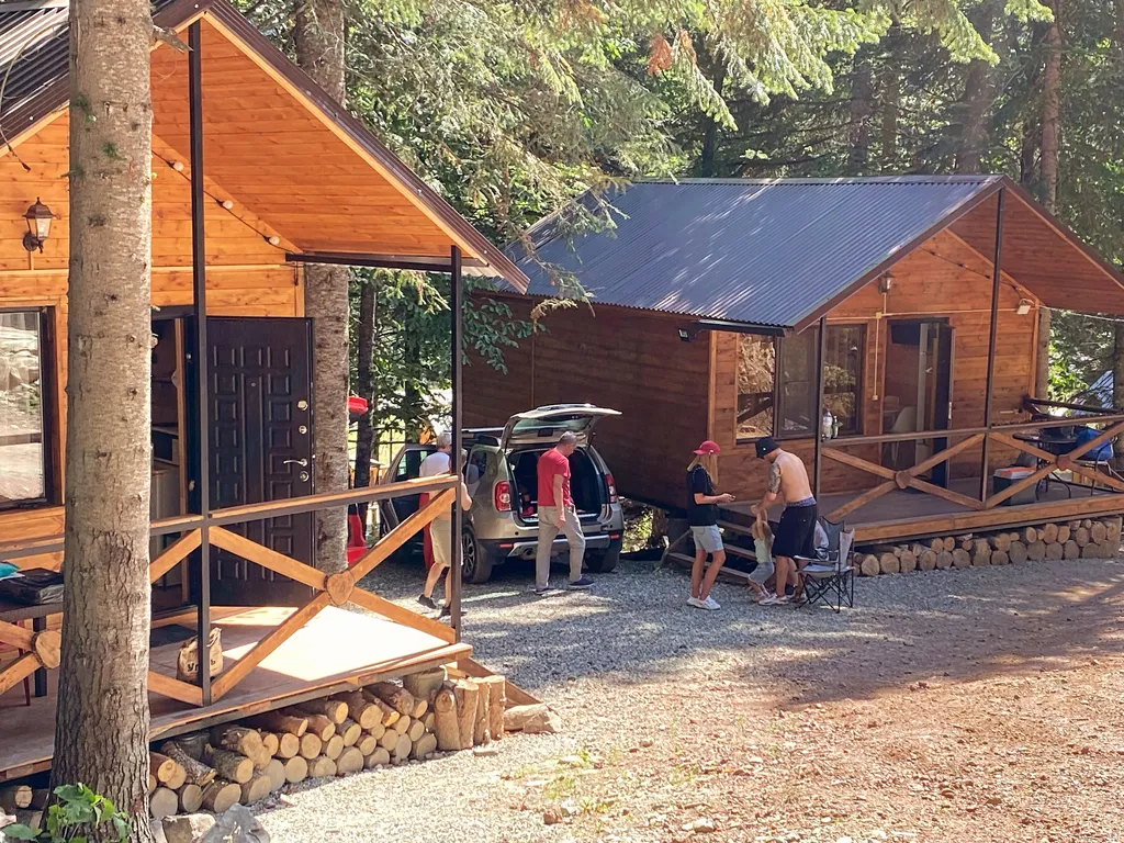 Коттедж 1-комнатный Дом — Архыз