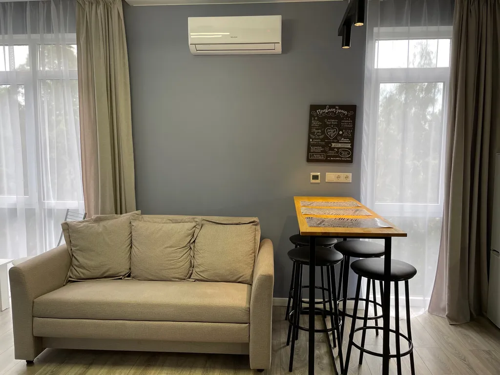 Квартира Новые уютные апартаменты с французским балконом — Адлер