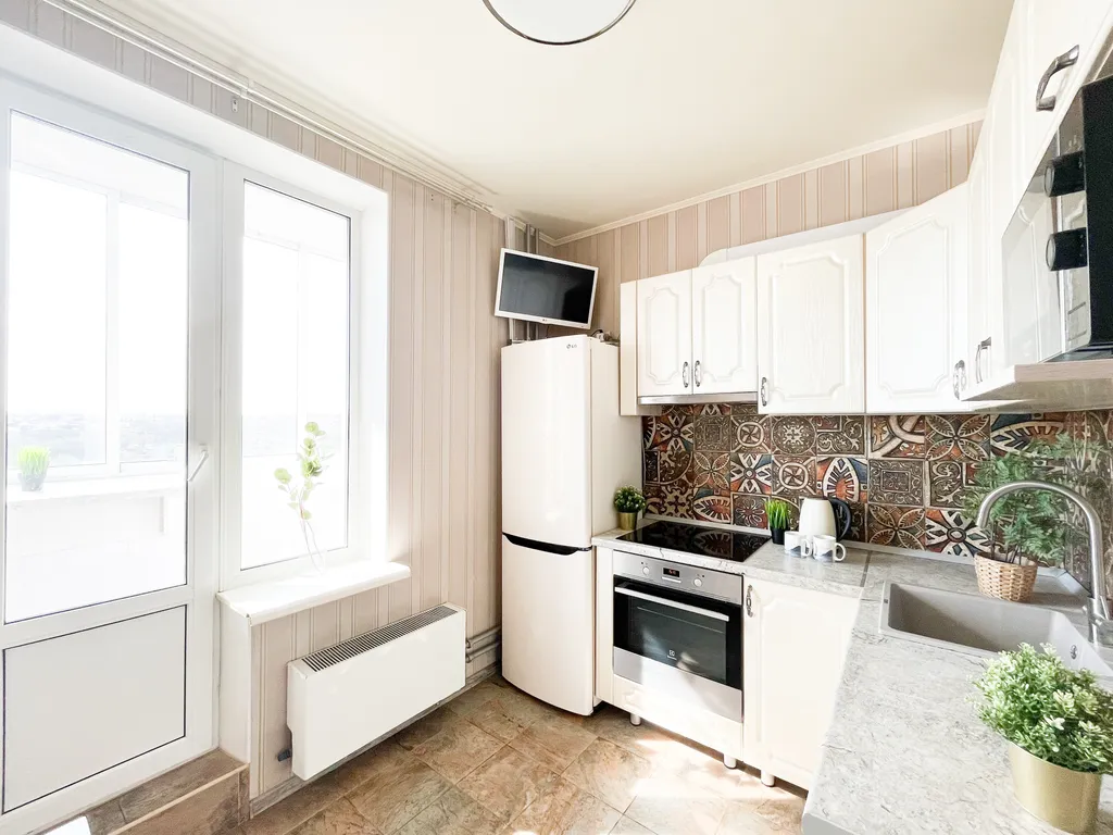 Уютная квартира с камином