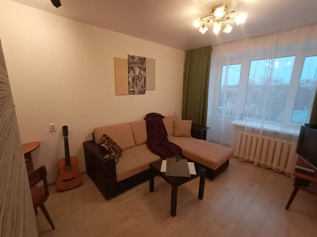 Квартира в тихом центре, рядом столовая, набережная города