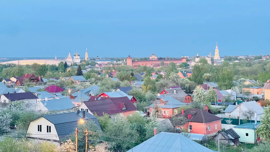 Панорамный 2-комнатный номер, город как на ладони