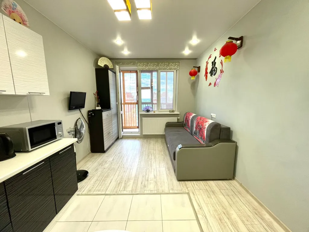 Уютная студия в тихом зелёном районе