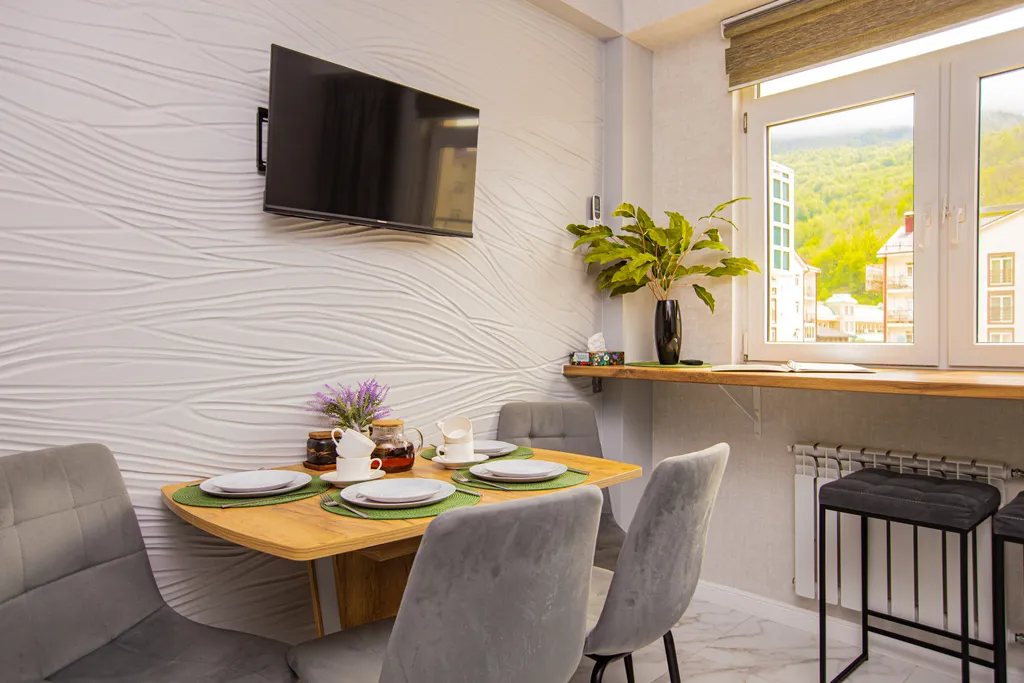 Квартира с видом на горы