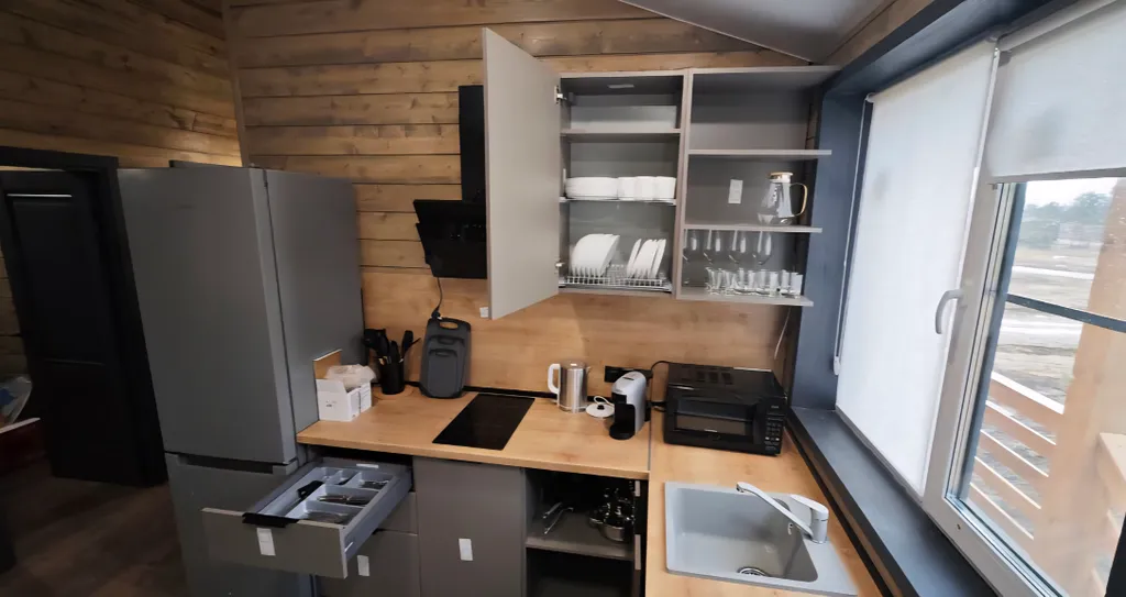 Коттедж Эко-Дом с Панорамными окнами на лес и террасой — Можайск