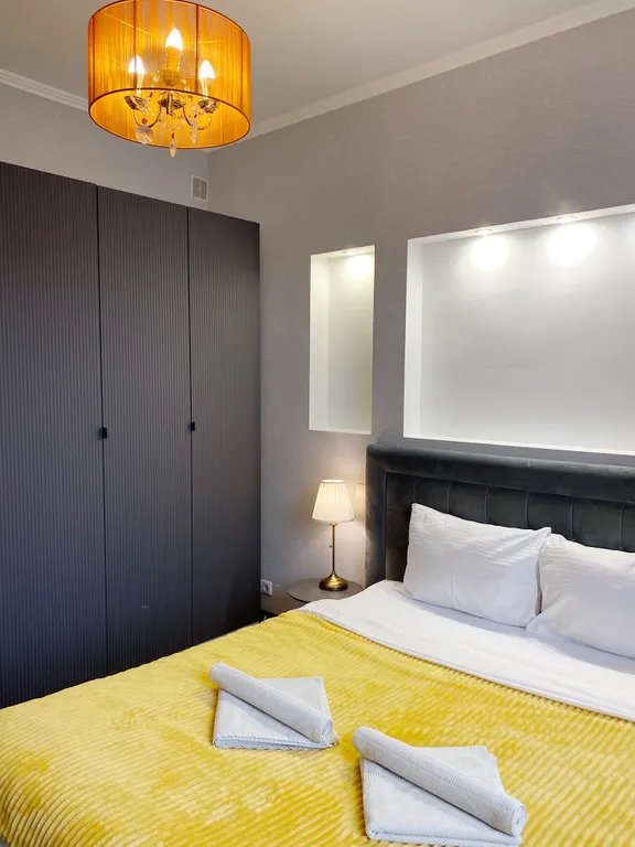 Квартира Квартира Апартамент у Пушкинской с видом на Тверскую улицу — Москва