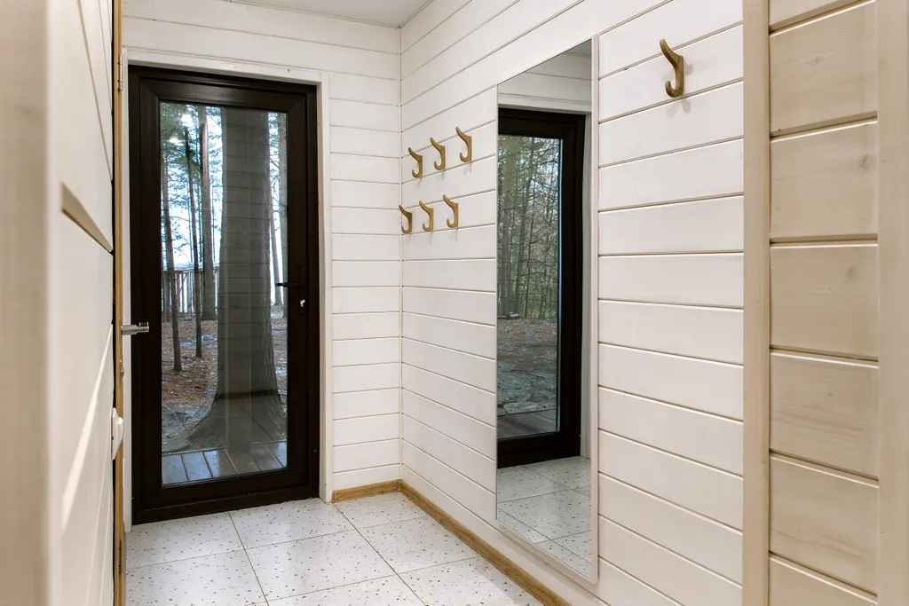 Панорамный дом с двумя спальнями на берегу Волги