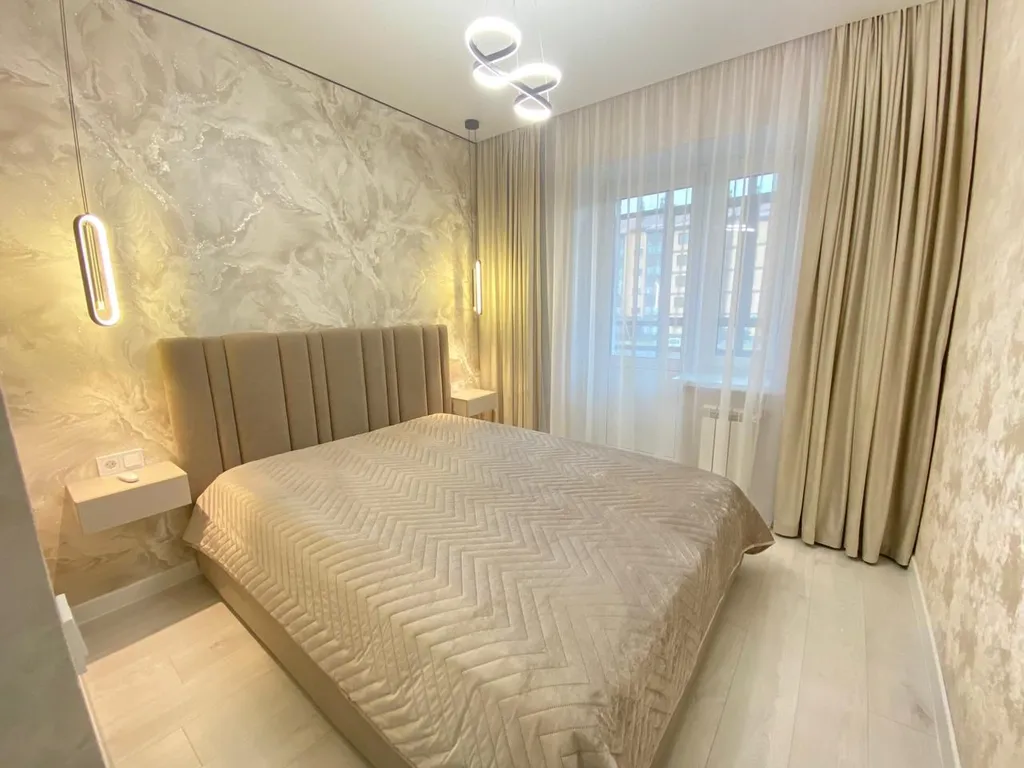 Чистая уютная квартира с дизайнерским ремонтом