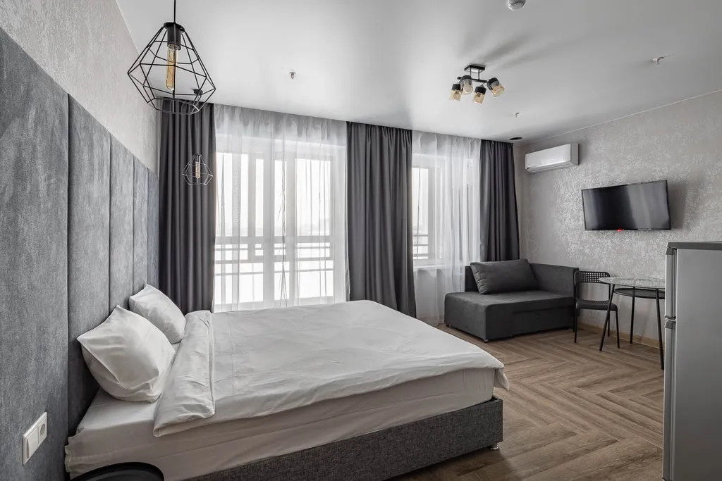 Квартира Полулюкс Трехместный с видом на реку (Дабл) — аренда посуточно в Новосибирск