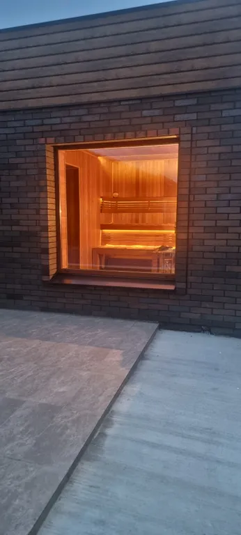 Уютный дом с термальным бассейном и баней