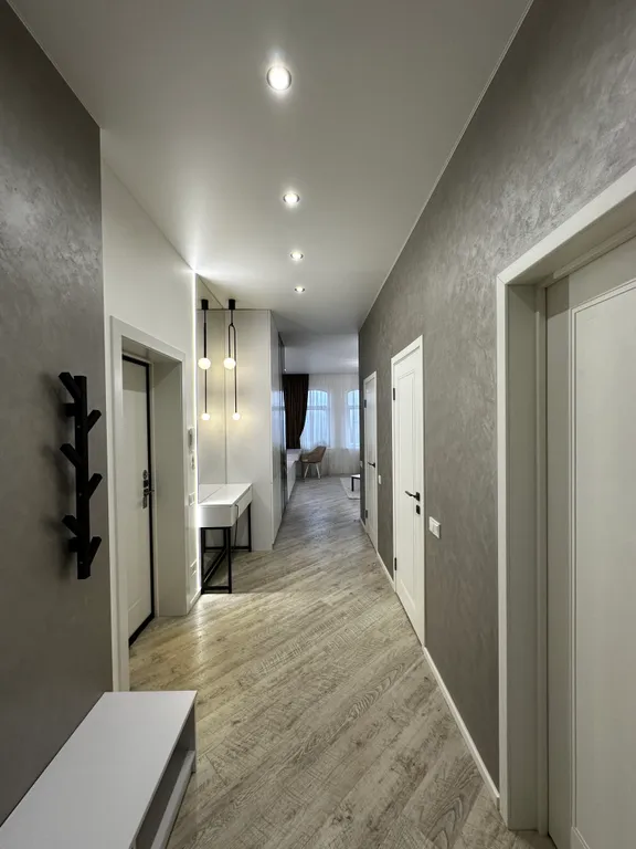 Апартамент в историческом доме с видом на стадион Калининград и закат