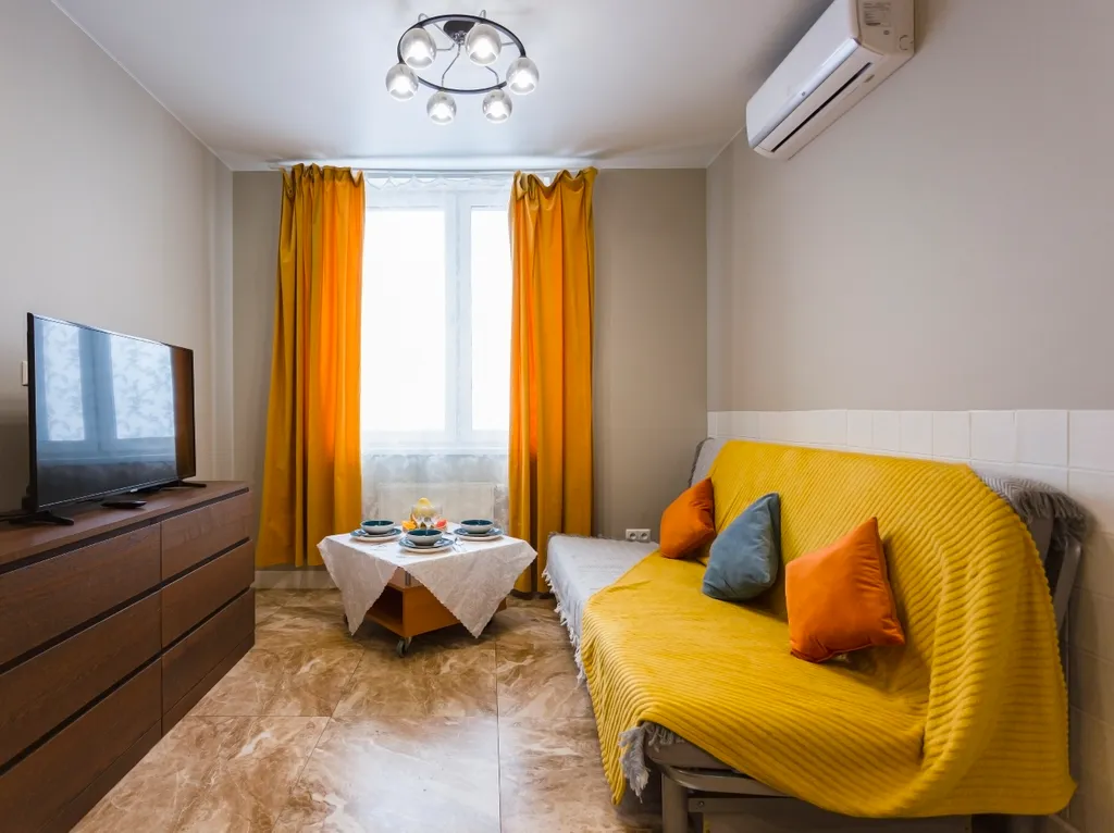 2комнатная квартира для 4 гостей около метро Павшино