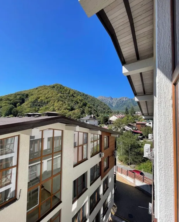 Уютная квартира с видом на горы