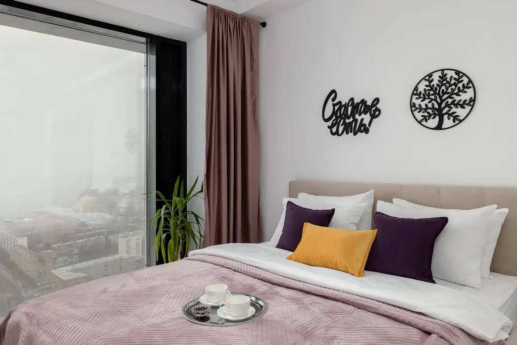 Квартира Апартаменты "Terrace 45" на 45м этаже с 2 отдельными спальнями — Москва