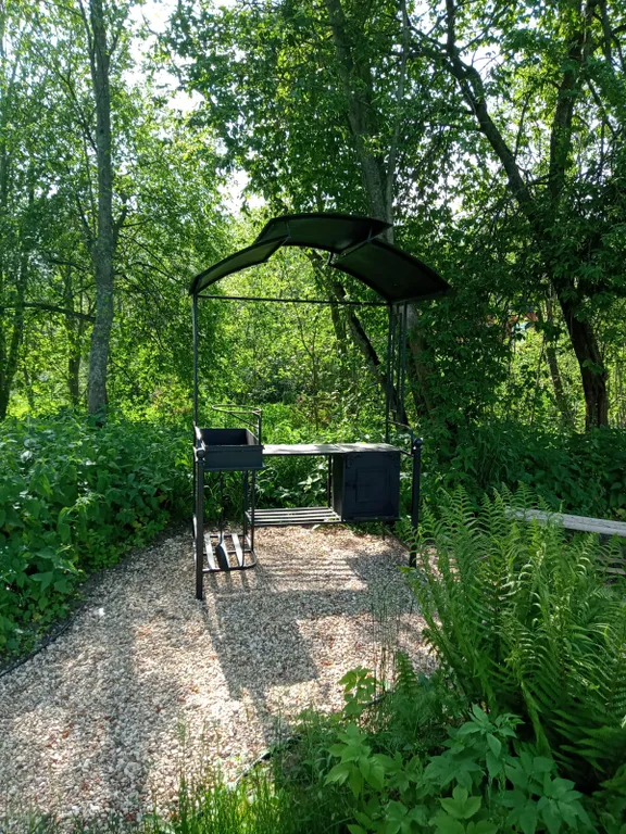 Дом А-фрейм на речке под Клином