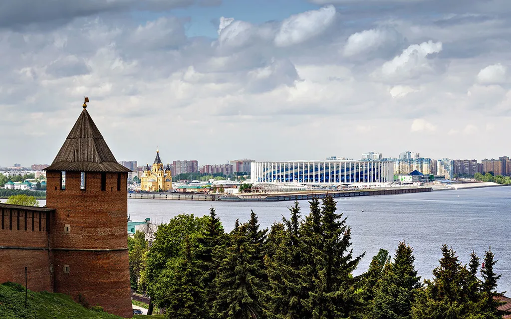 Квартира Квартира у метро Стрелка, у стадиона, Нижегородской ярмарки — Нижний Новгород