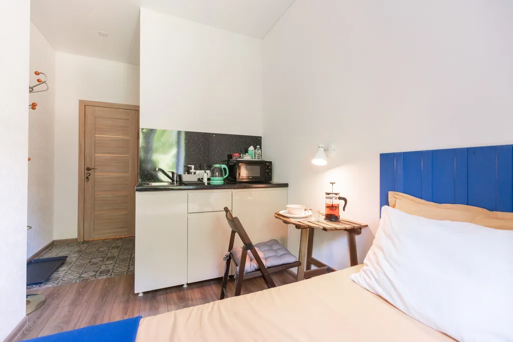 Квартира Квартира OneBlueBed Studio — Санкт-Петербург