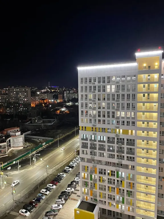 Квартира с видом на город в новом Бизнес-ЖК