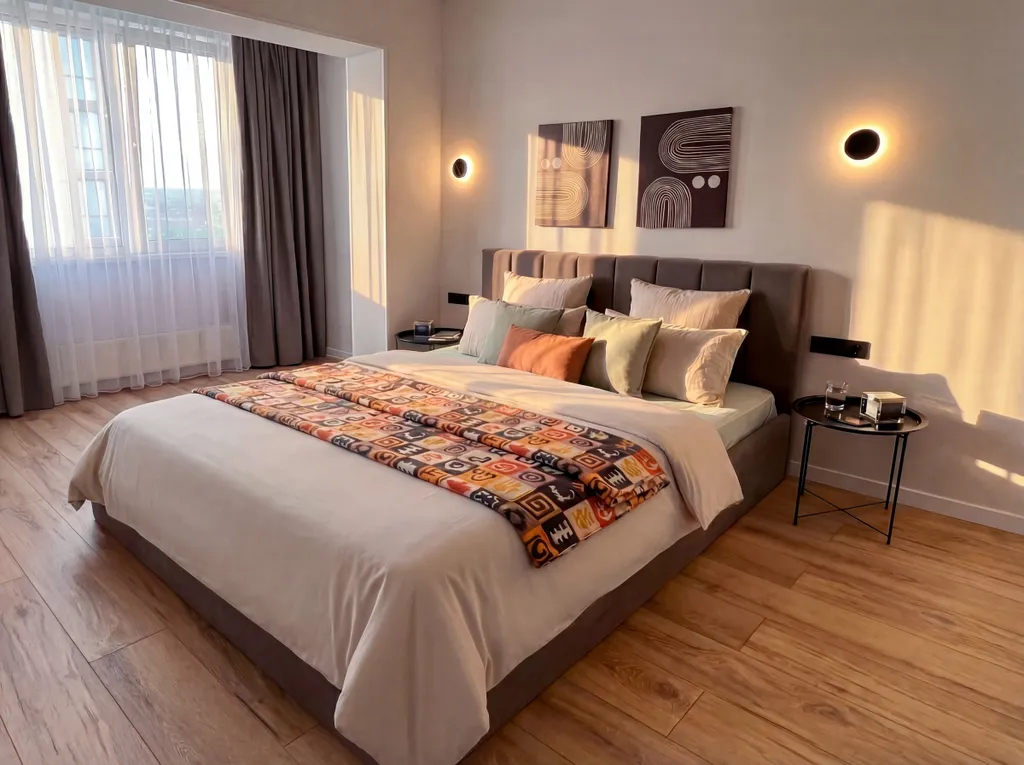 Очаровательный апартамент с видом на горы