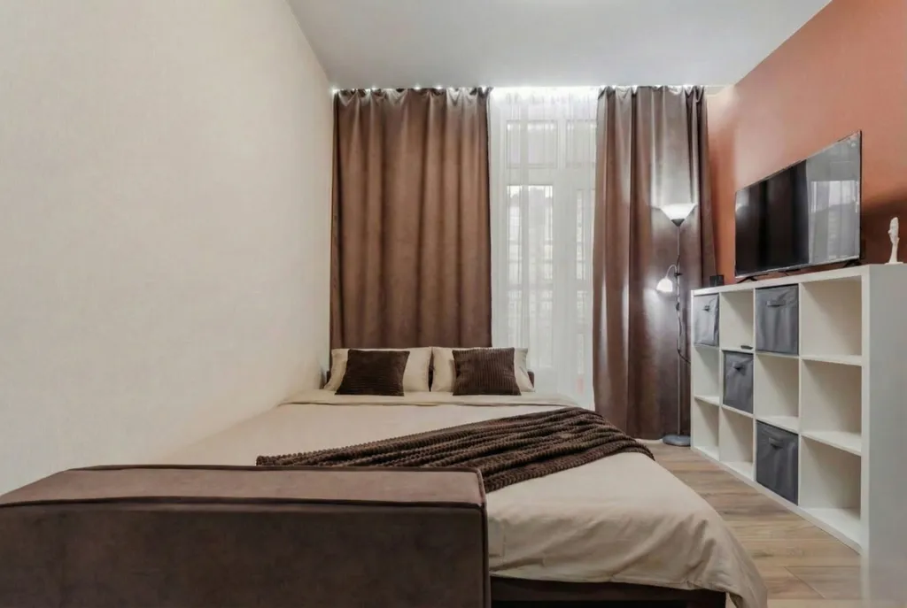 Уютная 1-комнатная квартира для двух гостей