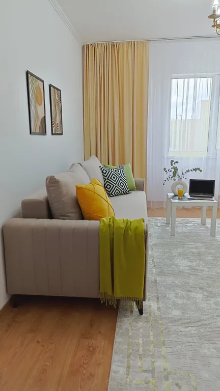 Двухкомнатная уютная квартира в ЖК УЮТ