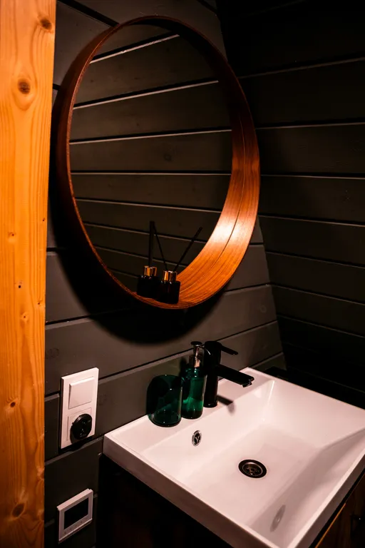 Уютный домик с сауной на берегу реки Dacha Scandi