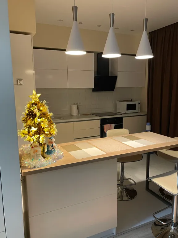 Светлая студия в ЖК Аллея Звезд