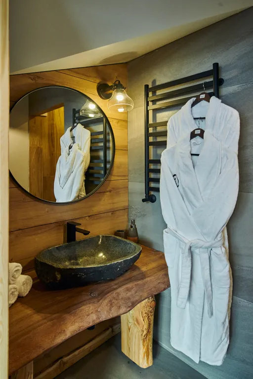 Коттедж Шале с бассейном и джакузи — Красная Поляна