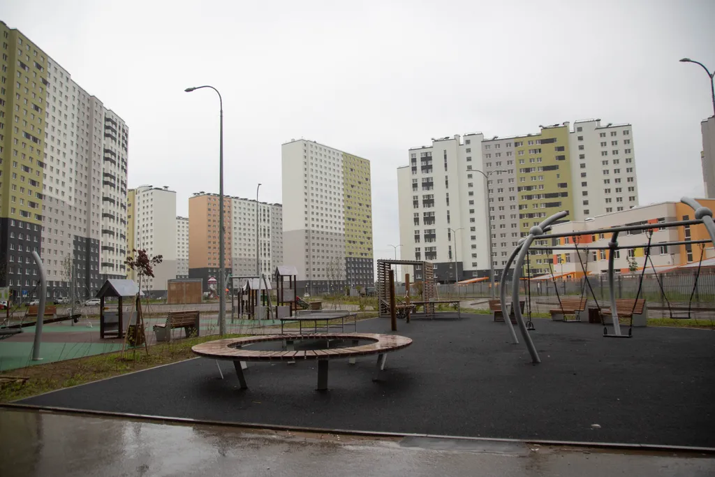 Квартира Квартира Видовая студия в цветном городе — Санкт-Петербург