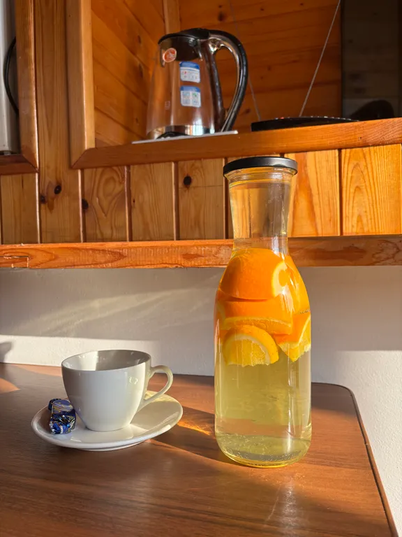 Уютная мансарда с видом на двор и сад