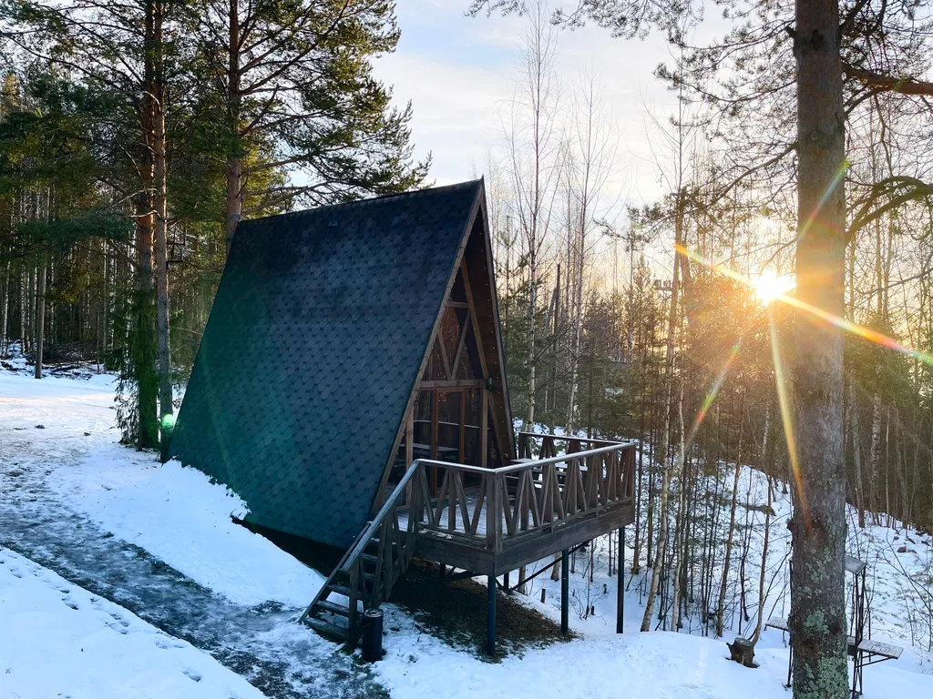 Уютный домик на 2-4 человек