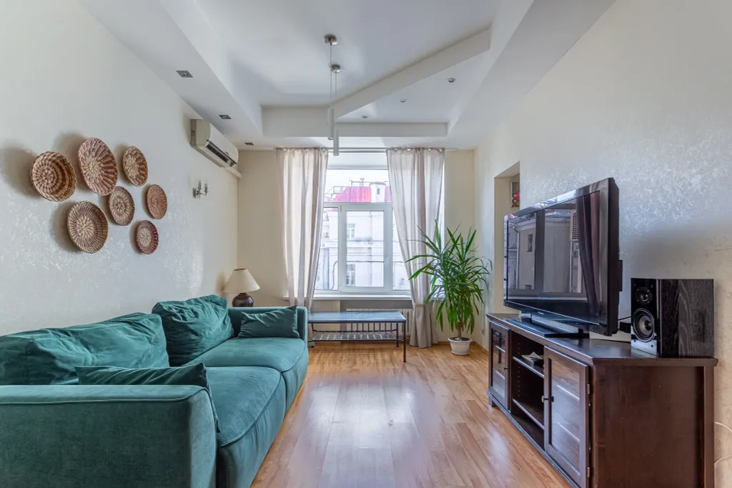 Квартира Квартира Апартамент с двумя спальнями возле Красной площади — Москва