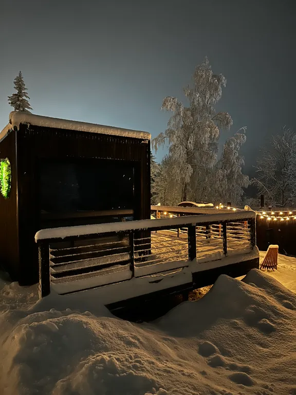 Коттедж Панорамный домик на склоне у Игоры — Орехово