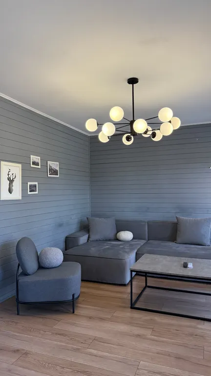 Коттедж Большой семейный дом с панорамными окнами у леса и озера — Семеновское