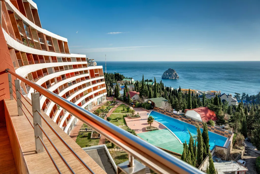 Квартира с видом на море, две спальни и гостиная