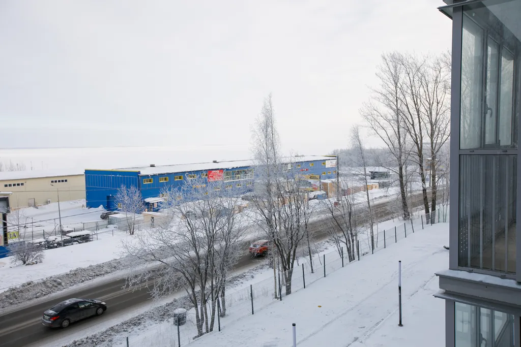 Евродвушка в ЖК Флотилия c видом на Онежское озеро