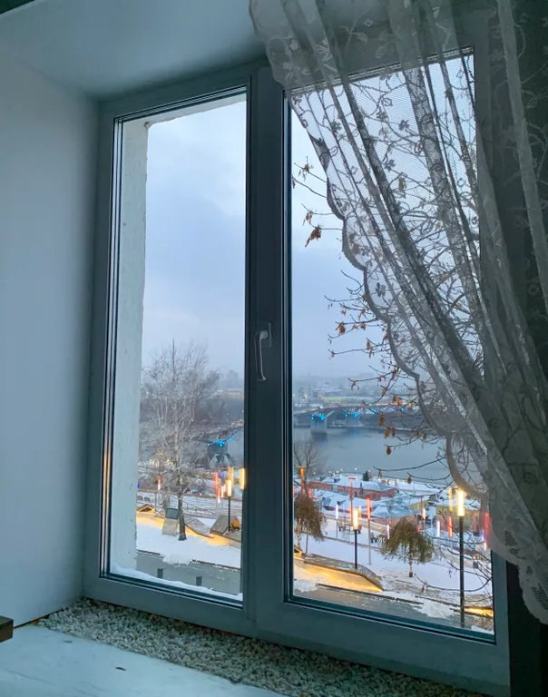 Квартира Нижегородская ривьера.Квартира с панорамным видом на Оку и Волгу — Нижний Новгород