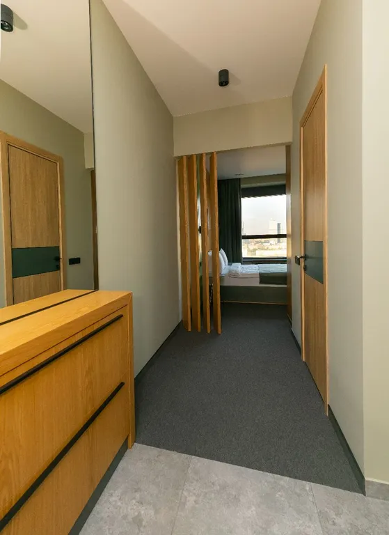 Квартира Квартира Апартамент Полулюкс с роскошным видом на Москва Сити и город — Москва