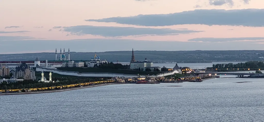 Квартира Квартира Евродвушка с видом на Кремль — Казань