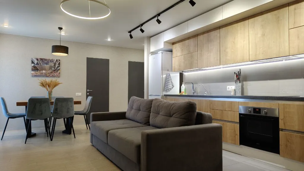 Просторная квартира с двумя спальнями в центре