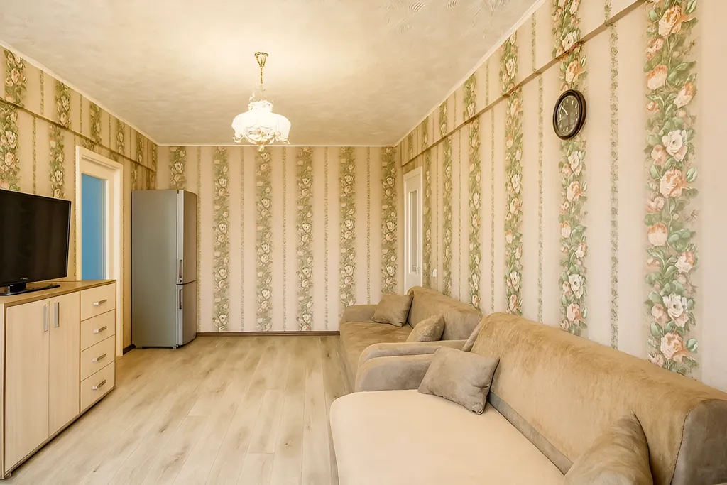 Вместительная квартира, 6 раздельных мест, рядом СК Олимп