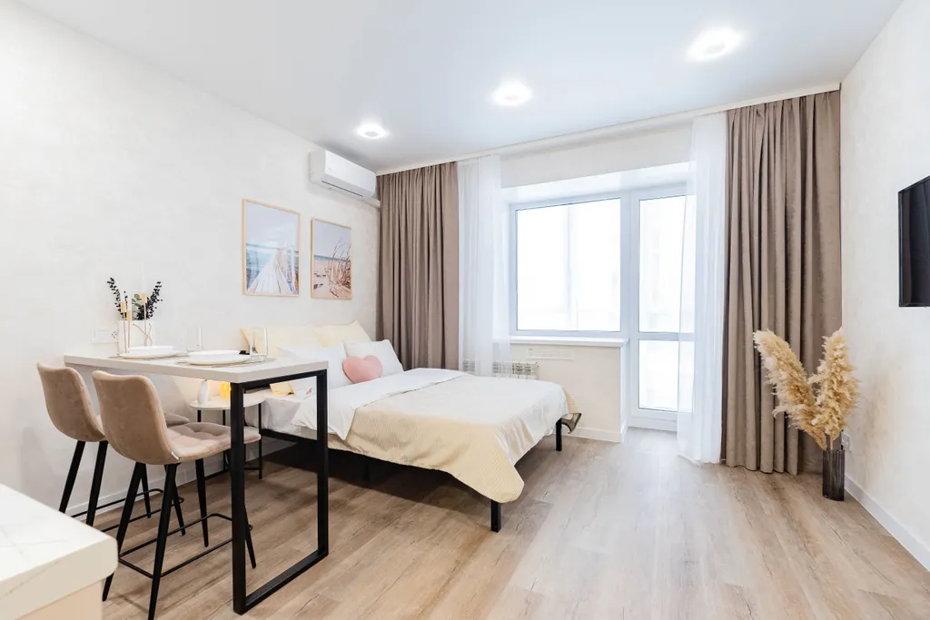 Уютная студия в Левобережном