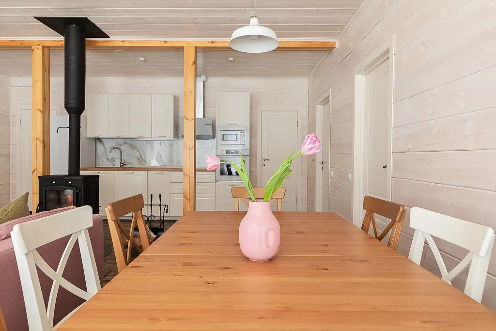 Коттедж Супер дом на Вуоксе с камином и баней — Четверяково