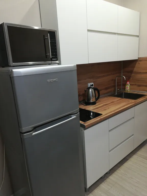 Уютная студия с видом на реку Кама